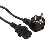 Кабель питания CEE 7/7 - IEC 320 C13 ExeGate Power PC-1,8P, для блоков питания, медь, сечение 0.75 кв.мм, ток до 10 А, длина - 1.8 метра 
