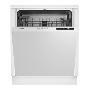 Машина посудомоечная встраиваемая 60 см Indesit DI 5C89 (14 комплектов / 2 полки / расход воды - 10,9 л / Луч на полу / SelfDry / А++)