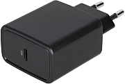 Сетевое зарядное устройство TFN WCRPD27 (USB Type-C/4.5A/33W/быстрая зарядка QC+PD/чёрное)