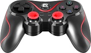 Беспроводной геймпад Defender Impulse 4.2 / 17 кнопок / Чёрный, красный / Виброотдача / Поддержка Windows, PS3, iOS, Android 3.2 Чёрно-красный