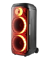 Беспроводная портативная колонка Defender Boomer 130 / 130W / USB / Bluetooth / LED подсветка / дисплей / караоке