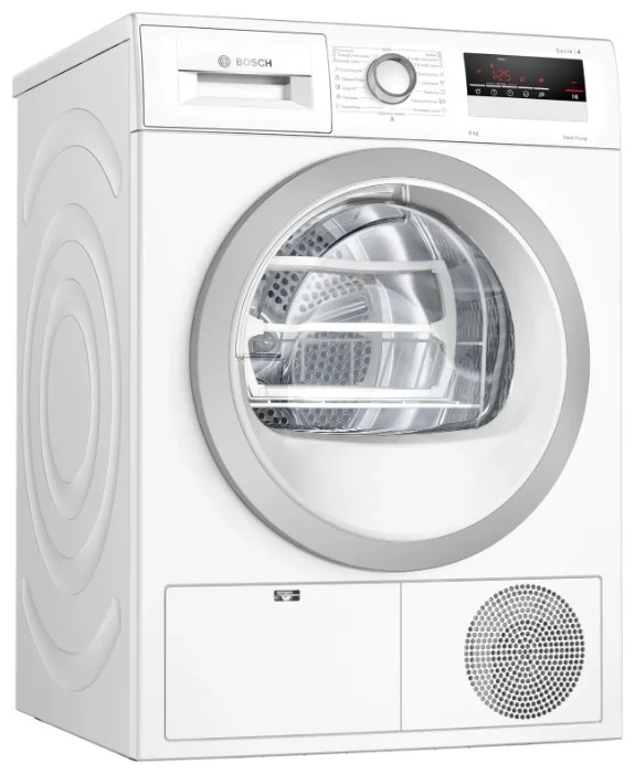 Сушильная машина с тепловым насосом Bosch WTH85201OE (60см / 8кг / Serie4)
