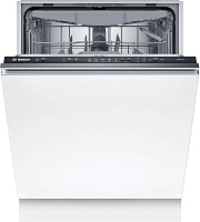 Машина посудомоечная встраиваемая 60 см Bosch SMV25EX02E (Serie2 / 13 комплектов / 3 полки / расход воды - 9,5 л / InfoLight / А)