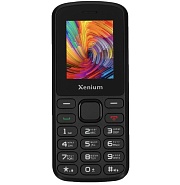 Телефон мобильный Xenium X170, черный Чёрный