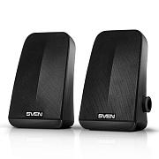 Колонки 2.0 SVEN 380* / 2х3W / black / USB / пластик /  Чёрный