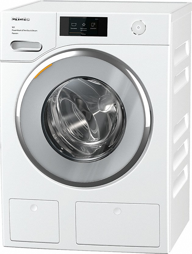 Стиральная машина Miele WWV980 WPS Passion (W1 / 59,6 см / 9 кг / 1600об / TwinDos / CapDosing / AddLoad / Miele@home / ProfiEco Motor)