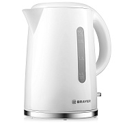 Чайник Brayer BR6108 (2200 Вт / 1,7 л / пластик / белый) Белый