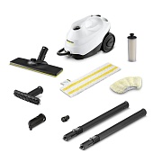 Пароочиститель Karcher SC3 EasyFix Белый (напольный/ 1900 Вт/ бак - 1000 мл, 40 г/мин/ 3.5 Бар) 