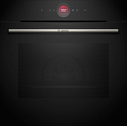 Духовой шкаф Bosch HBG7341B2 (Serie8 / 71 л / до 300 °C / Чёрное стекло / Гриль / Катализ / Home Connect / SoftClose / A+)