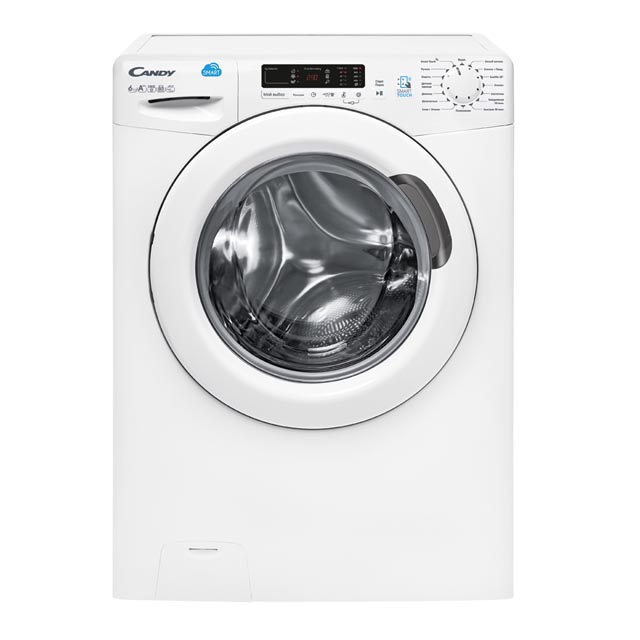 Стиральная машина Candy Smart CS34 1062D2/2-07 (37,8см / 6кг / 1000об / NFC-модуль / A)