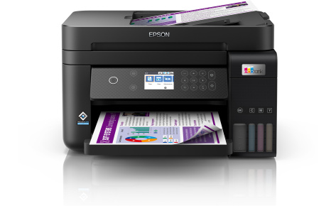 МФУ EPSON L6270/A4/4-цв/СНПЧ/USB+WiFi+Ethernet [Картриджи 101-C13T03V14A/C13T03V24A/C13T03V44A/C13T03V34A]