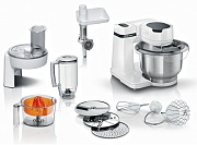 Кухонный комбайн Bosch MUMS2EW40 (700Вт / 3.8л / блендер, соковыжималка, мясорубка, терка, венчик)  