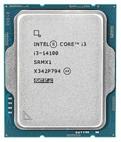 Процессор Intel Core i3-14100 Tray без кулера Raptor Lake Refresh-3.5(4.7) ГГц /4core/ UHD Graphics 730/ 12Мб /110Вт s.1700 CM8071505092206