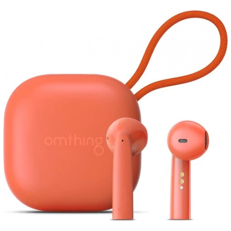 Беспроводные TWS наушники с микрофоном 1MORE Omthing AirFree EO005-Orange True Wireless in-Ear Headphones