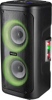 Беспроводная портативная колонка Defender Supernova / 60W / USB  / Bluetooth  / LED подсветка / дисплей / караоке