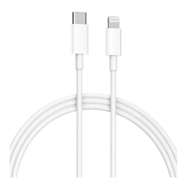 Кабель Xiaomi USB Type-C - Lightning, 3A, 1 метр, белый (BHR4421GL)