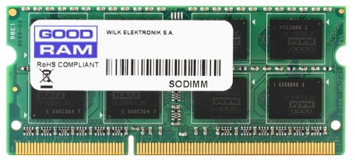 Память DDR3 SODIMM  4Gb 1600MHz GOODRAM 1.5V GR1600S364L11S/4G