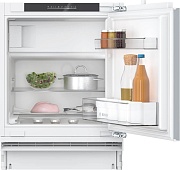 Холодильник встраиваемый Bosch KUL22VFD0 (Serie4 / Объем-110л / Высота-82см / А++ /Жесткое крепл. фасадов/Home Connect/ капельная система / однодвер.)