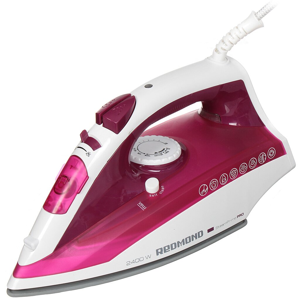 Утюг Redmond RI-C262 (2400 Вт / подошва - керамика / паровой удар - 130 г/мин / 1.8 м / автоотключение)-0