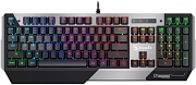 Проводная игровая клавиатура A4Tech Bloody B865N, (Полноразмерная/Механическая/Кабель 1.8м), Черная/Серая 