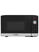 Микроволновая печь BOSCH FFL023MS2 (20 л, 800 Вт, переключатели поворотный механизм, сенсор, дисплей, черный) Чёрный