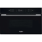 Микроволновая печь встраиваемая с паром Whirlpool W7 MD440 NB (Чёрная / 31 литр / ширина - 59,5 см / 1000 Вт / Гриль 800 Вт / 6th SENSE) Чёрный