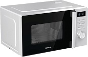 Микроволновая печь Gorenje MO20A3WH (Advanced / 20 л, 800 Вт, переключатели кнопки + поворотный механизм, белый/черный) Белый + черный