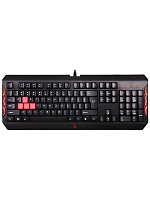 Проводная игровая клавиатура A4Tech Bloody Q100, (Полноразмерная/Мембранная/Кабель 1.8м), Черная