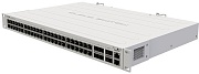 Коммутатор Mikrotik CRS354-48G-4S+2Q+RM, 48x 1000BASE-T, 4x SFP+, 2x QSFP+, управляемый L3