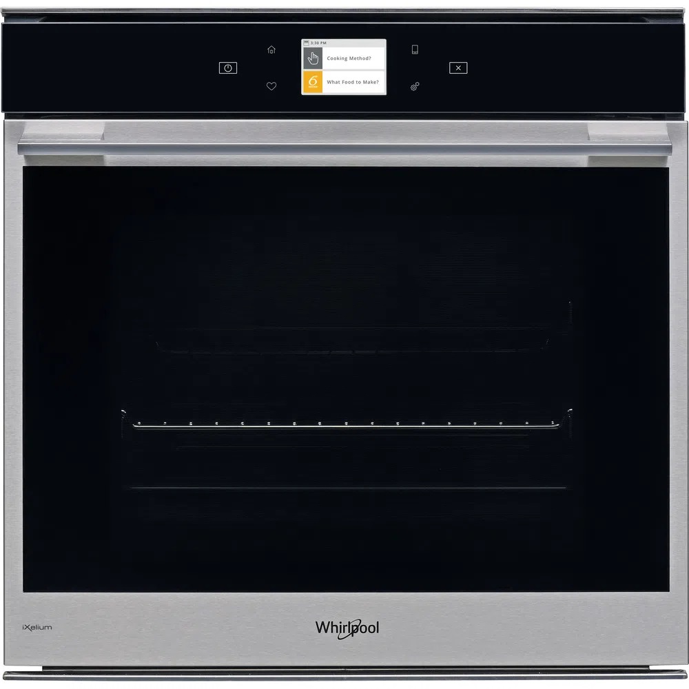 Духовой шкаф Whirlpool W9 OM2 4MS2H (73 л / до 250 °C / Нерж.сталь и стекло / SmartClean (очистка паром) / Гриль / Телескоп. напр. / A+)