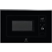 Микроволновая печь встраиваемая Electrolux Intuit LMS2203EMX (300 / черный / 20л / ширина - 59,5 см / 700Вт / Antifingerprint) Чёрный