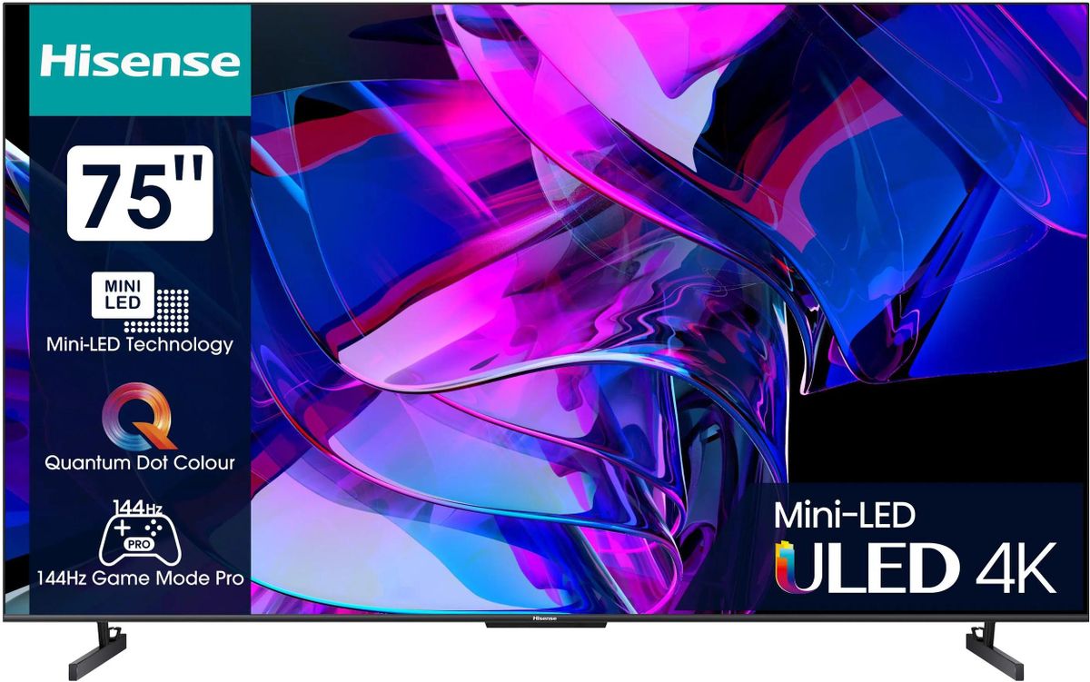 Телевизор Hisense 75U7KQ 4K UHD VIDAA SMART TV Mini LED 144Hz VRR