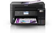 МФУ EPSON L6270/A4/4-цв/СНПЧ/USB+WiFi+Ethernet [Картриджи 101-C13T03V14A/C13T03V24A/C13T03V44A/C13T03V34A] Чёрный