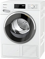Сушильная машина с тепловым насосом Miele TWF760WP EcoSpeed (T1 / 64,3см / 8кг / EcoDry / FragranceDos / PerfectDry / AddLoad / ProfiEco / Miele@home) Белый