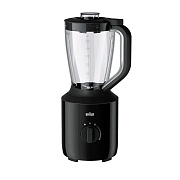 Блендер стационарный Braun JB3100BK (800 Вт/ плавная регулировка скорости/ 1500 мл/ кувшин / материал чаши - пластик) 