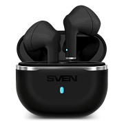 Беспроводные наушники с микрофоном SVEN E-180B TWS Bluetooth 5.3 Чёрный