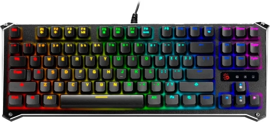 Механическая клавиатура A4Tech Bloody B930 черный USB-0