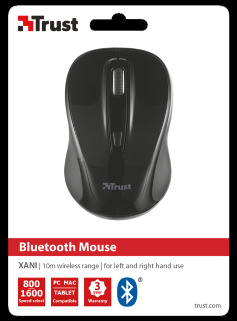 Мышь TRUST Xani Optical Bluetooth Mouse - black 21192