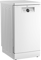 Машина посудомоечная отдельностоящая 45 см Beko BDFS26120WQ (11 комплектов / 3 полки / Расход воды - 8,7 л / Белый)