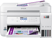 МФУ EPSON L6276 white /A4/4-цв/33стр/мин/4800*1200/СНПЧ/Duplex/ADF/USB+WiFi+Ethernet [Картриджи 101-C13T03V14A/C13T03V24A/C13T03V44A/C13T03V34A] Чёрный