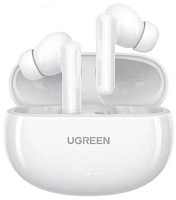 Беспроводные TWS наушники Ugreen Earbuds HiTune T6 ANC, (Bluetooth 5.3, AAC, LDAC, SBC), Белые