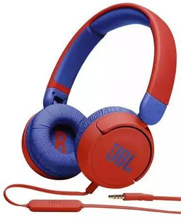 Наушники с микрофоном JBL JR310 Red