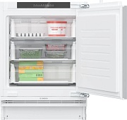 Морозильная камера встраиваемая Bosch GUN21ADE0 (Serie6 / Объем - 85л / Высота - 82см / Белый / NoFrost / Home Connect / A++ / однодверная)