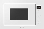 Микроволновая печь встраиваемая Gorenje BM251SG2WG (Superior / Белая / 25 литров / ширина - 59,5 см / 900 Вт / Гриль 1000 Вт / AquaClean)