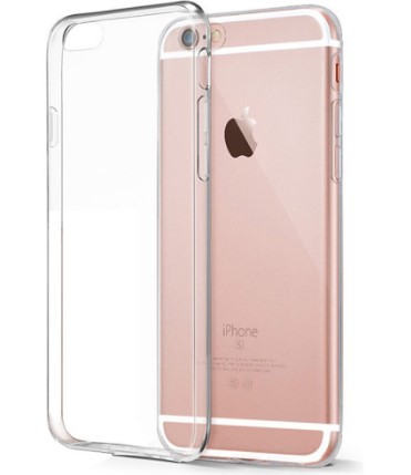 Накладка силикон TPU для iPhone 6 Plus/6S прозрачная