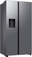 Холодильник Side by Side Samsung RS70F64KET (Объем - 640 л / Высота - 178.4см / Серебро / Total NoFrost / Mono Cooling / Wi-Fi / диспенсер)