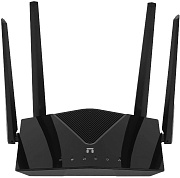 Роутер беспроводной Netis NX10 AX1500 10/100/1000BASE-TX черный