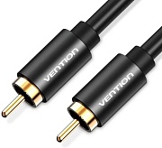 Кабель аудио Vention (RCA M - RCA M) длина 2м. черный