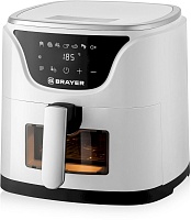 Аэрогриль Brayer BR2036WH (1500 Вт, 5 л, упр. - сенсорное, программ - 7, таймер на - 60 мин)