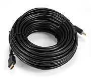 Кабель HDMI - HDMI ExeGate (EX-CC-HDMI2-10.0) 19M/19M, v2.0, 10м, 4K UHD, Ethernet, позолоченные контакты